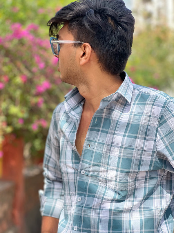 The Everyday check cotton shirt