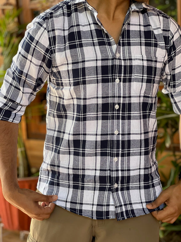 The Everyday check cotton shirt